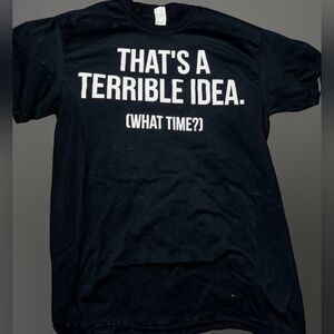 Black Graphic T-Shirt